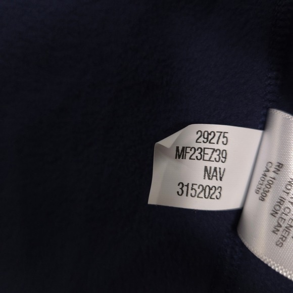 Peter Millar All Day Micro-Fleece Vest Mens L Navy Lightweight Performance NEW - Picture 10 of 12